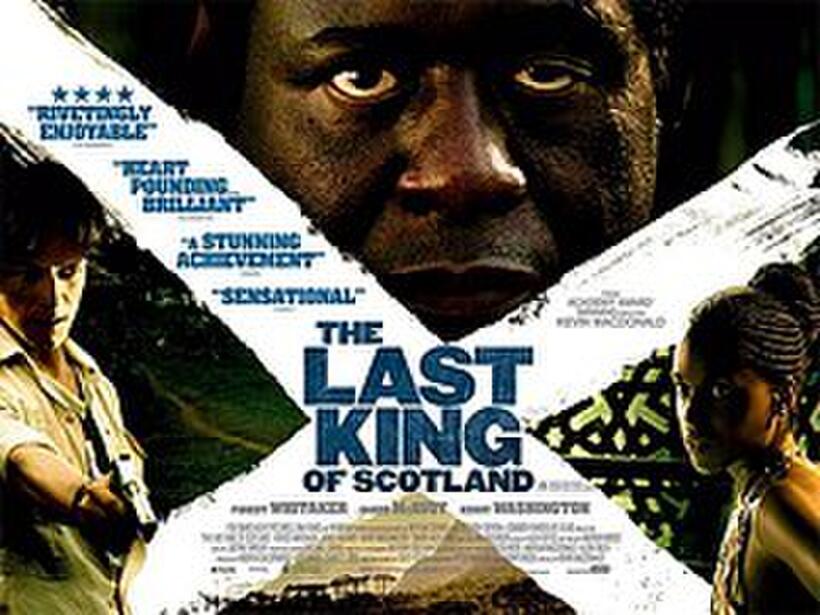 Poster art for "The Last King of Scotland."
