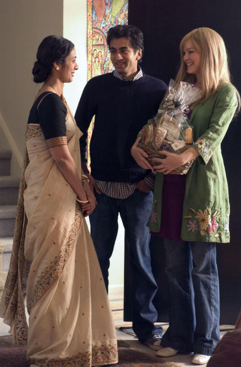 Tabu, Kal Penn and Jacinda Barrett in "The Namesake."