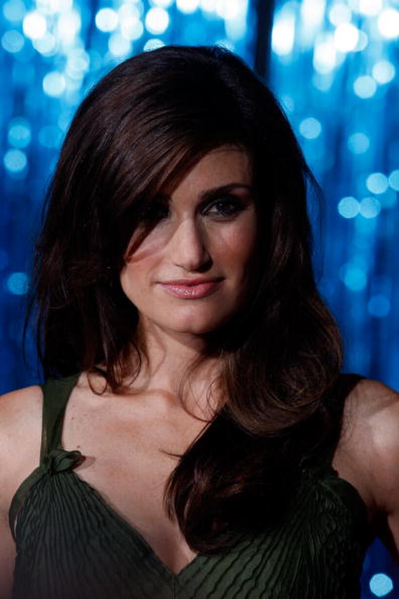 Actress Idina Menzel at the L.A. premiere of "Enchanted."