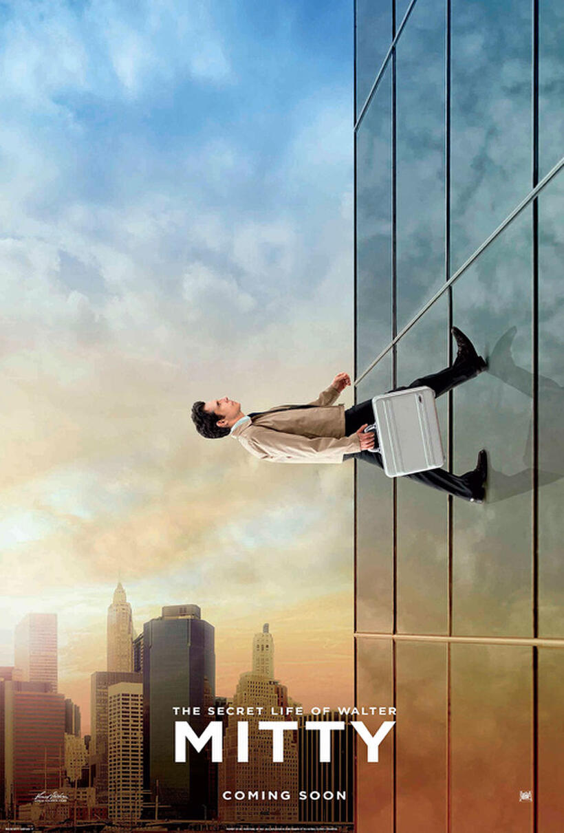 Poster art for "The Secret Life of Walter Mitty."