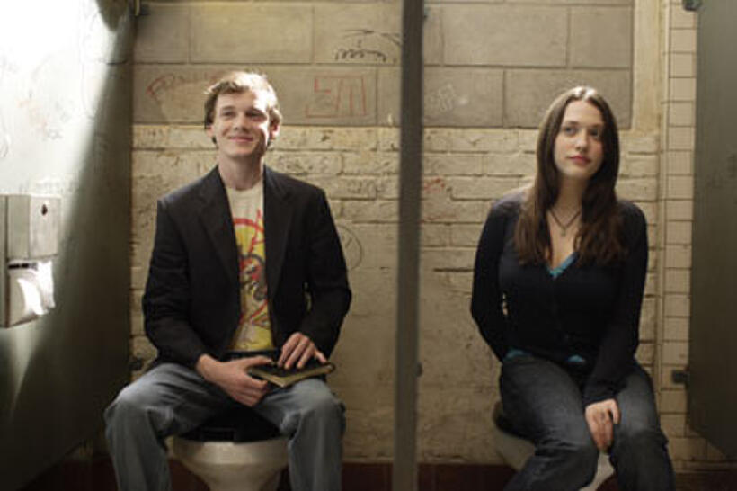 Charlie Bartlett (Anton Yelchin) counsels Susan Gardner (Kat Dennings) in "Charlie Bartlett."