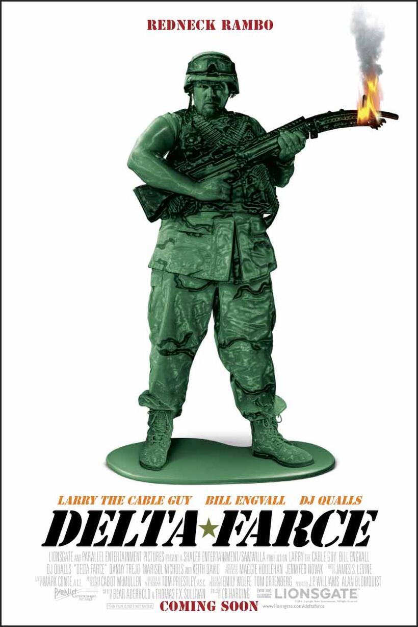 Poster art for "Delta Farce."