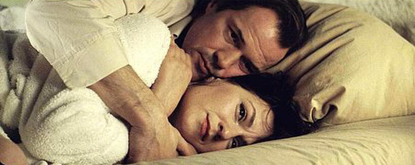 Sebastian Koch as Georg Dreyman and Martina Gedeck as Christa-Sieland in "The Lives of Others."