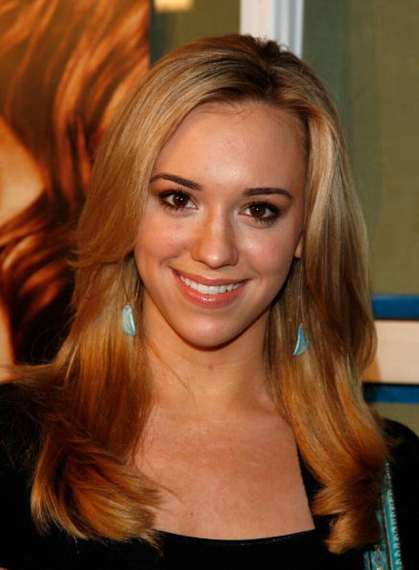 Actress Andrea Bowen at the Hollywood premiere of "Because I Said So."