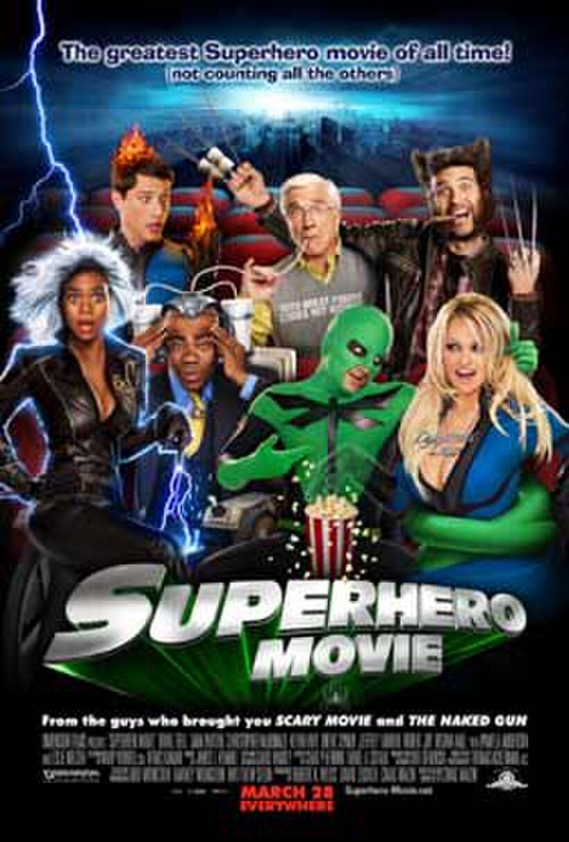 Poster art for "Superhero Movie."