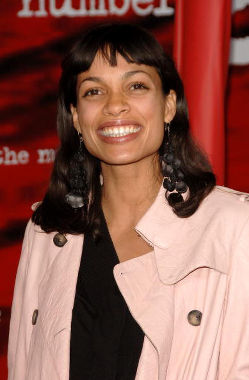 Actress Rosario Dawson at the L.A. premiere of "The Number 23."