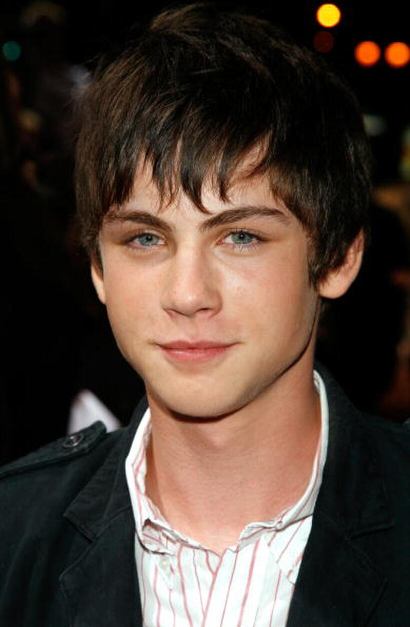 Actor Logan Lerman at the L.A. premiere of "The Number 23."