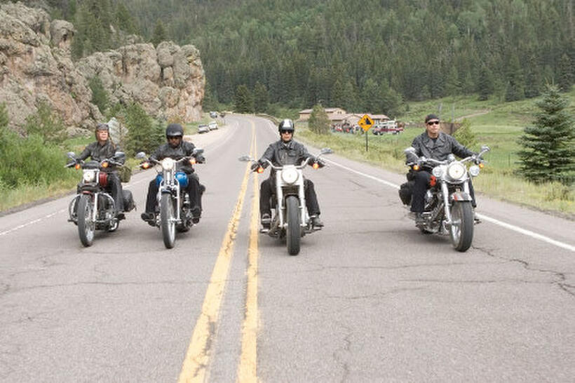William H. Macy, Martin Lawrence, Tim Allen and John Travolta in "Wild Hogs." 