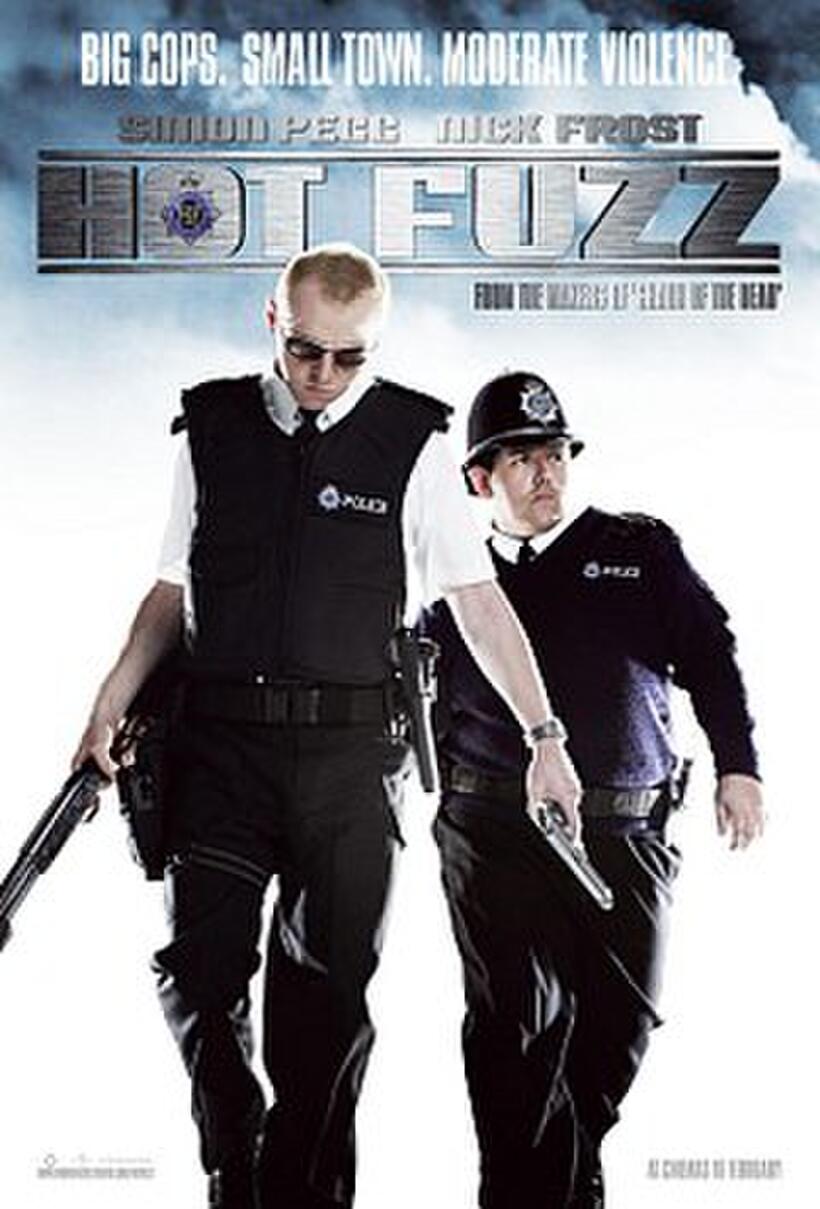 Poster art for "Hot Fuzz."