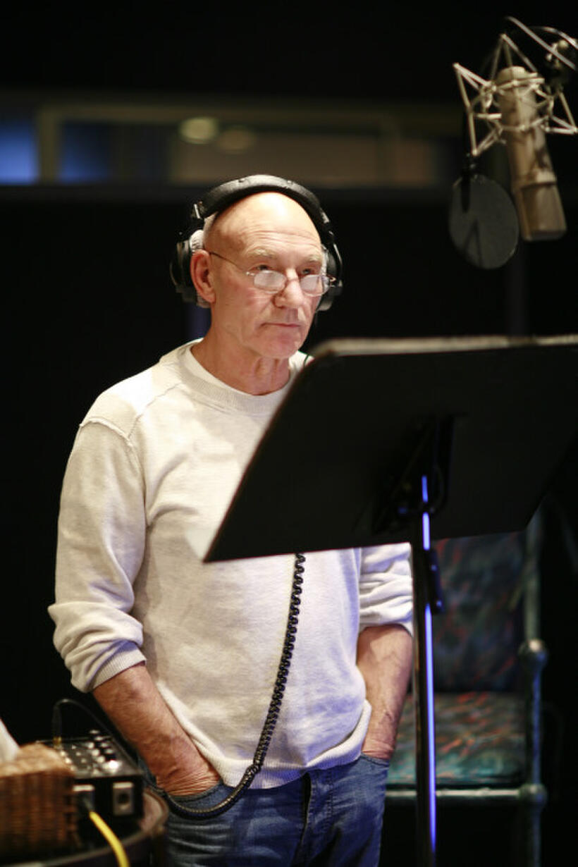 Patrick Stewart provides the voice for Winters in "Teenage Mutant Ninja Turtles."