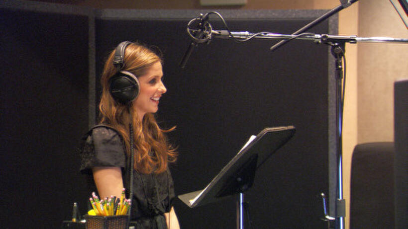 Sarah Michelle Gellar provides the voice for April O'Neil in "Teenage Mutant Ninja Turtles."