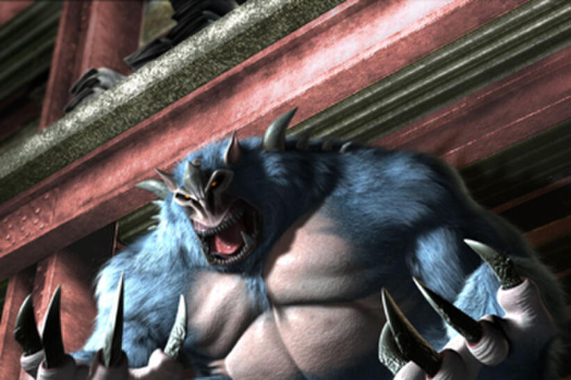 The Bigfoot monster in "Teenage Mutant Ninja Turtles."