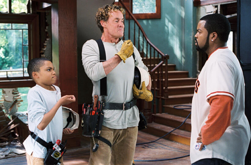 Philip Bolden, John C. McGinley and Ice Cube in "Are We Done Yet?"