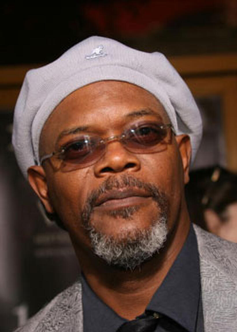 "1408" star Samuel L. Jackson at the California premiere.