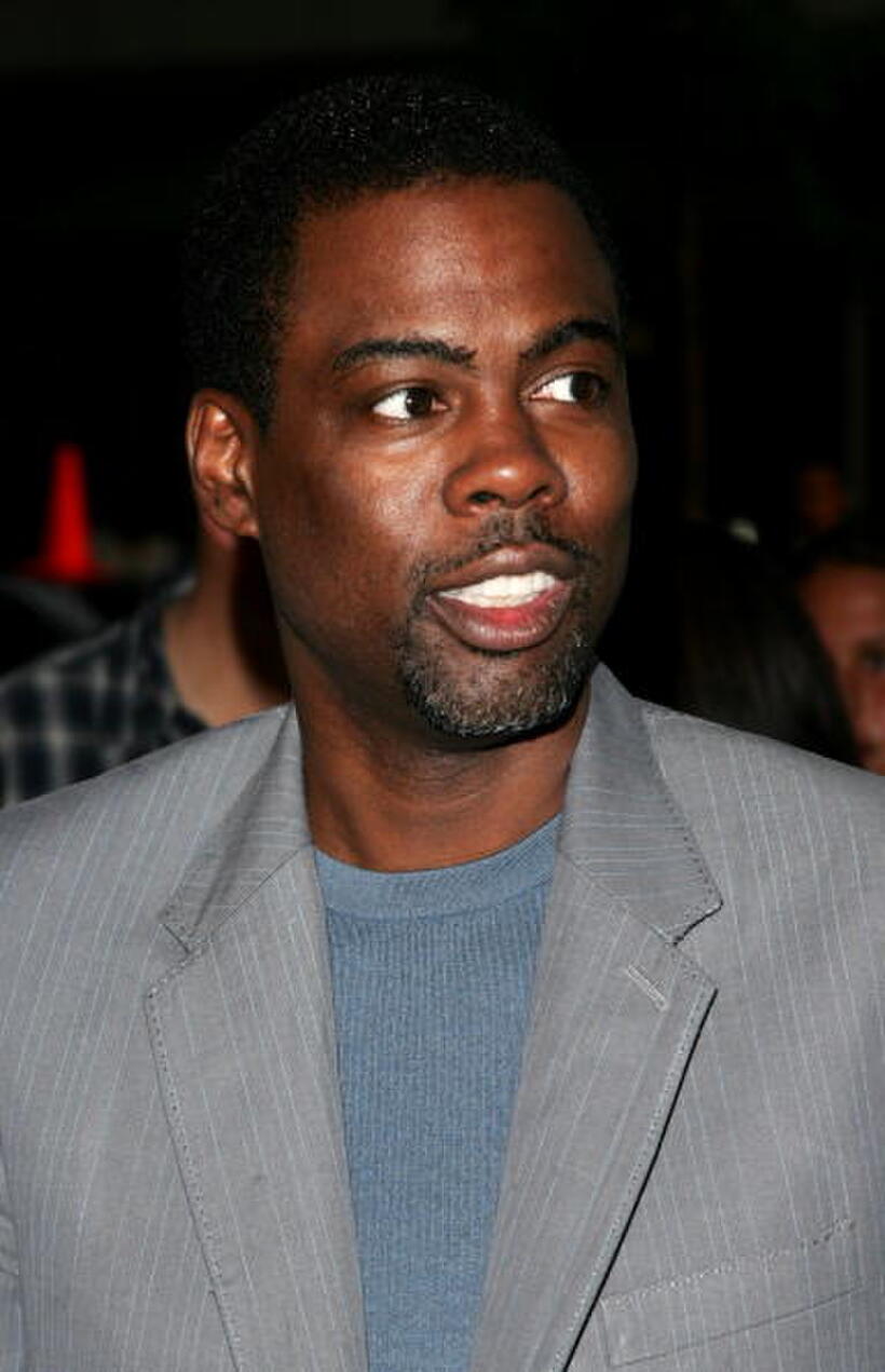 Comedian Chris Rock at the N.Y. premiere of "I Now Pronounce You Chuck and Larry."