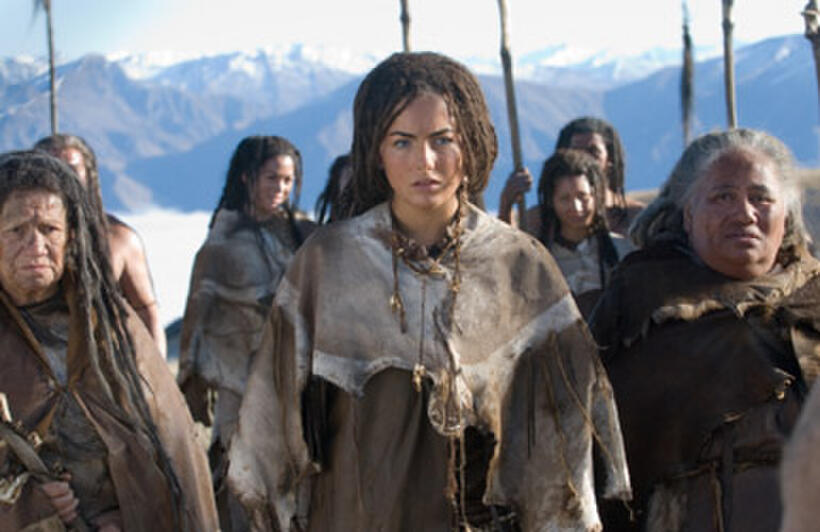 Camilla Belle as Evolet in "10,000 B.C."