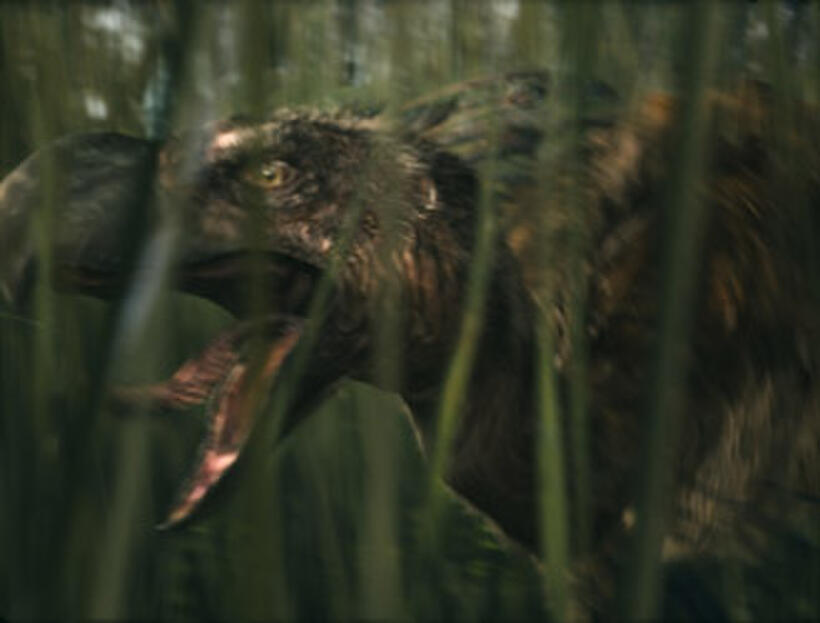 A scene from "10,000 B.C."