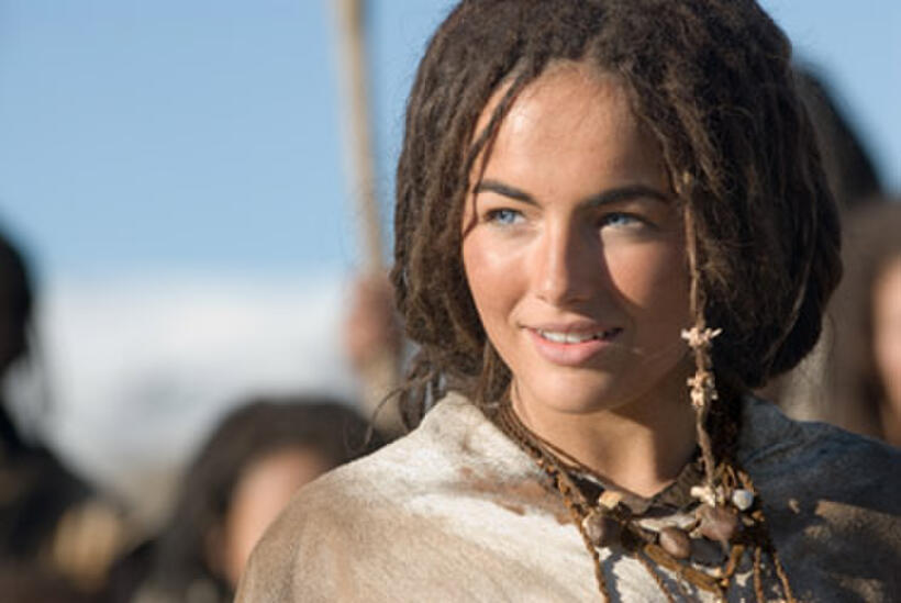 Camilla Belle as Evolet in "10,000 B.C."
