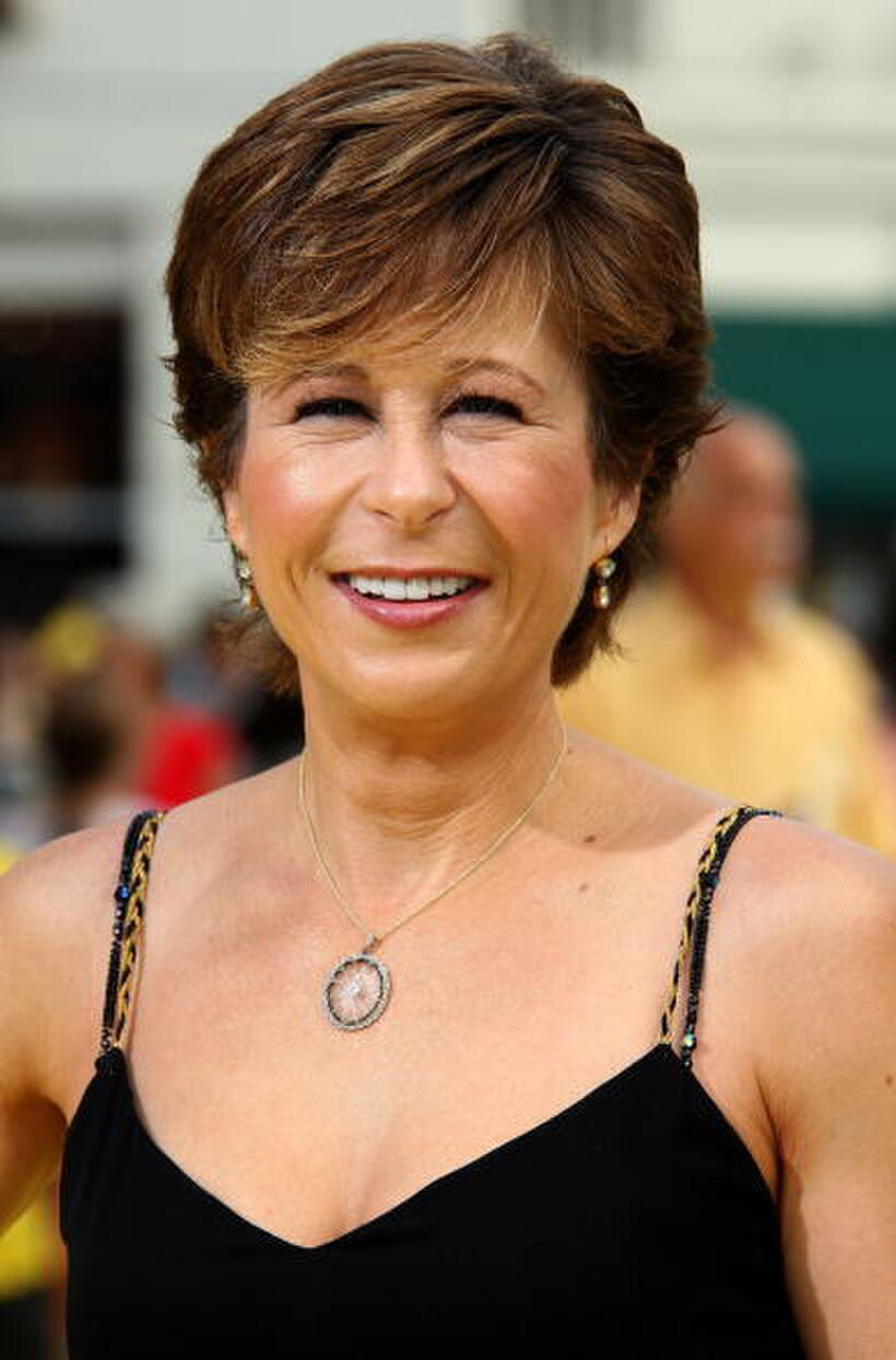 Yeardley Smith (voice of Lisa) at the L.A. premiere of "The Simpsons Movie."