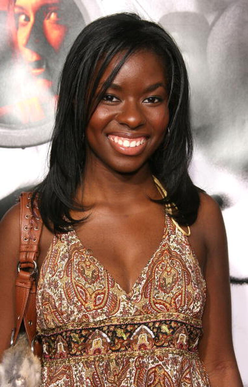Actress Camille Winbush at the Hollywood premiere of "Disturbia."