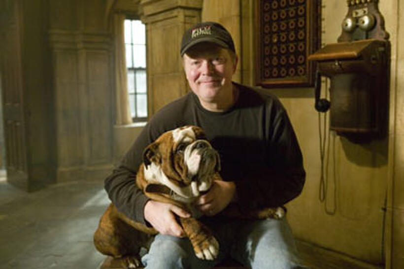 Director Jay Russell on the set of "The Water Horse: Legend of the Deep."
