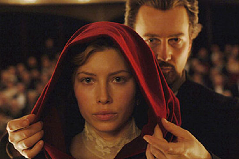Jessica Biel in "The Illusionist."