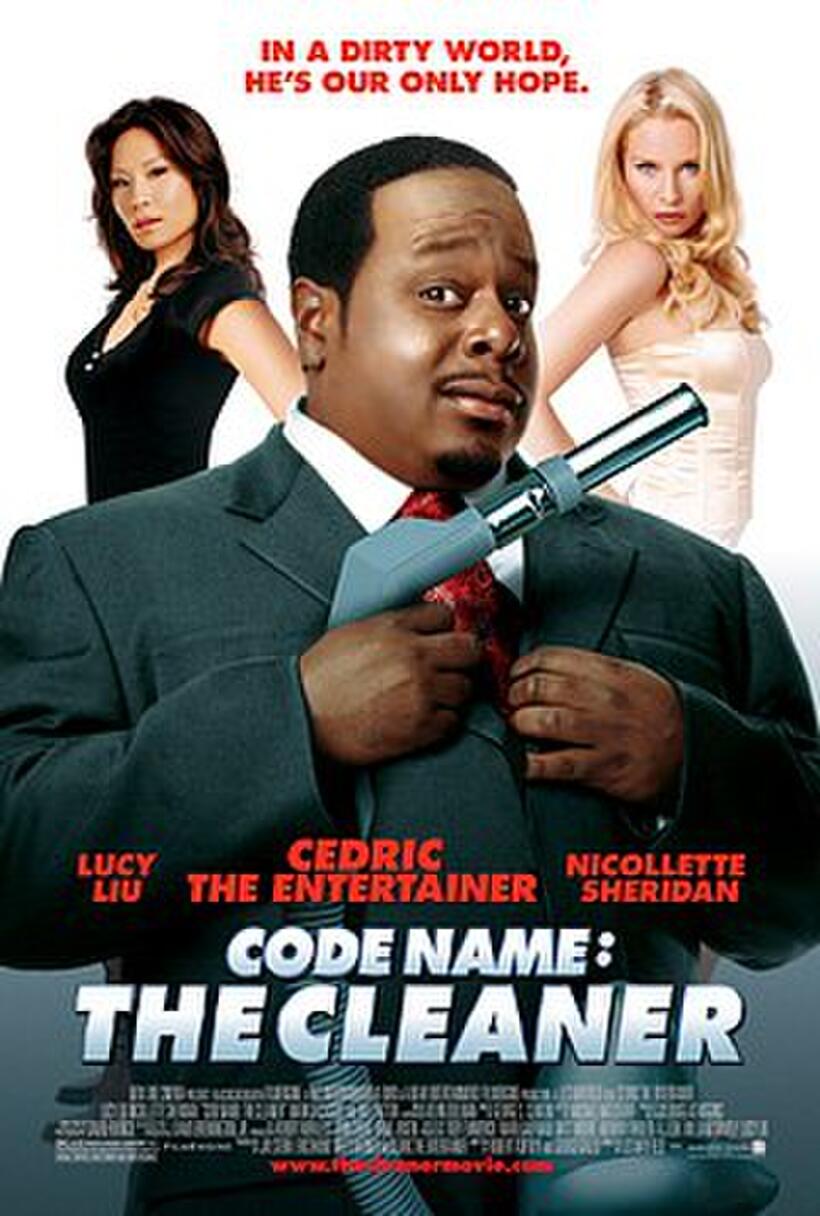 Poster art for "Code Name: The Cleaner."