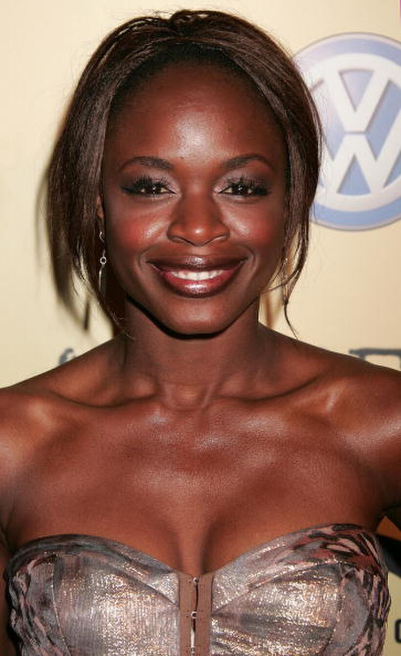 Actress Nzinga Blake at the Beverly Hills premiere of "Atonement."
