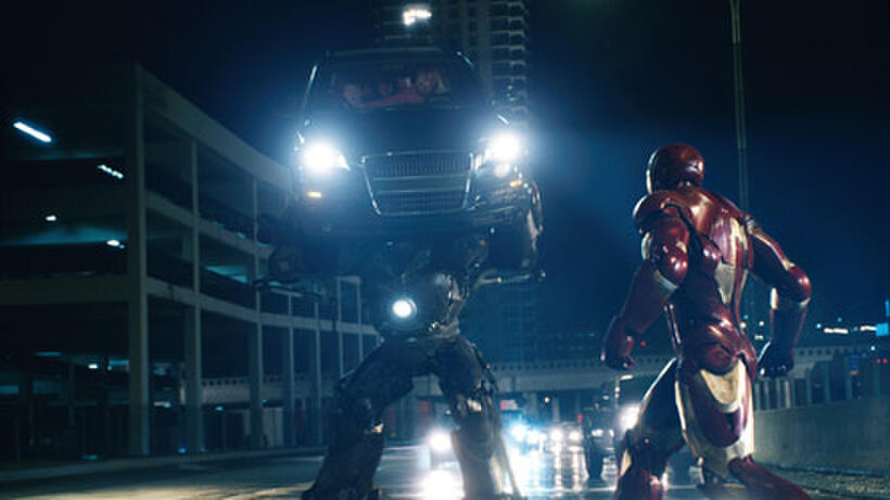 A scene from "Iron Man."