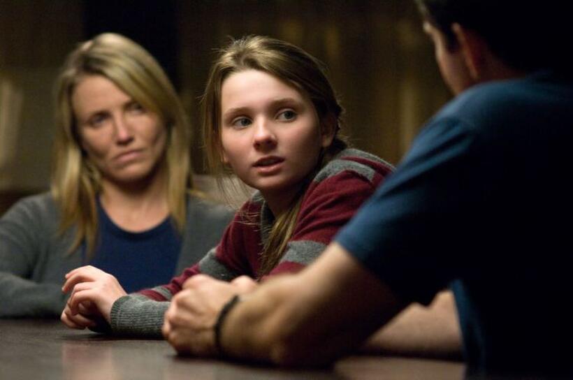 Cameron Diaz as Sara, Abigail Breslin as Anna and Jason Patric as Brian in "My Sister's Keeper."