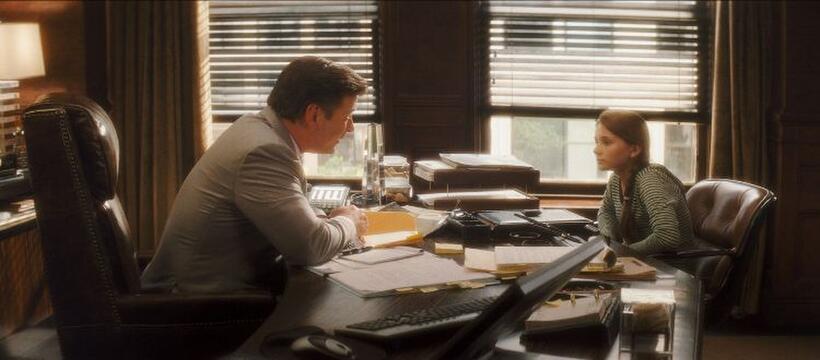Alec Baldwin as Campbell Alexander and Abigail Breslin as Anna in "My Sister's Keeper."