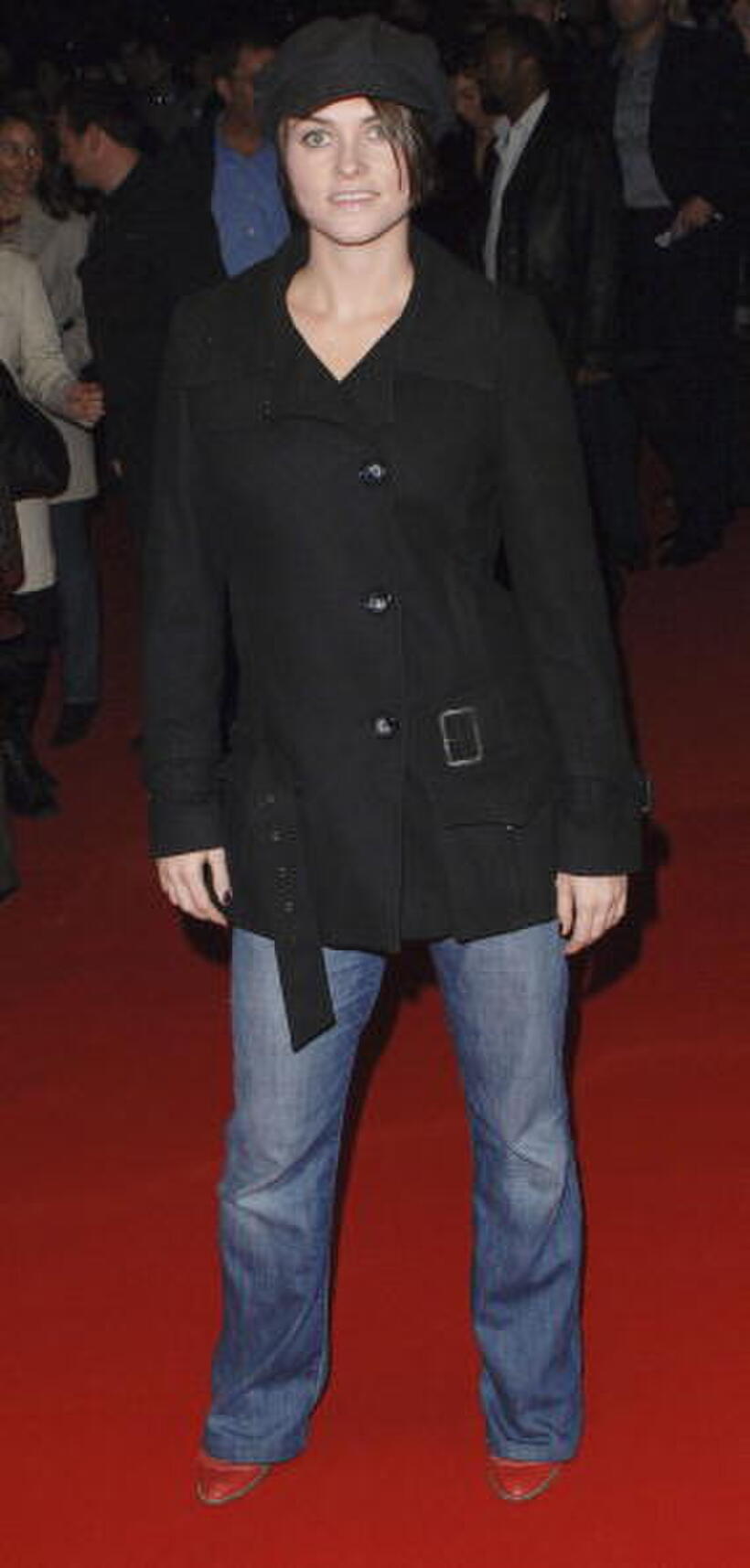 Actress Holly Davidson at the premiere of "Venus" during The Times BFI London Film Festival.
