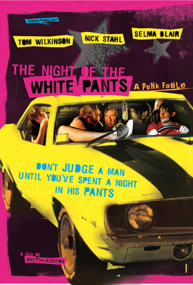 Poster art for "The Night of the White Pants."