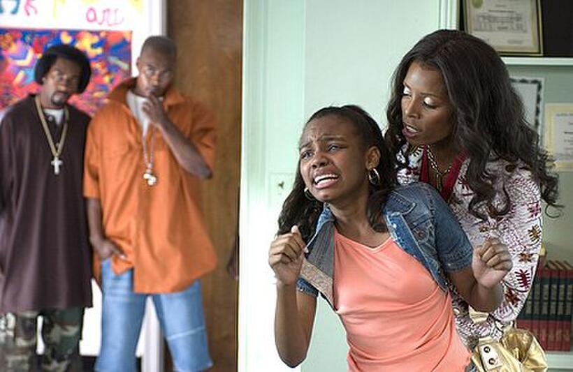 Sierra (Sierra McClain) and Jennifer (Tasha Smith) in Tyler Perry's "Daddy's Little Girls."