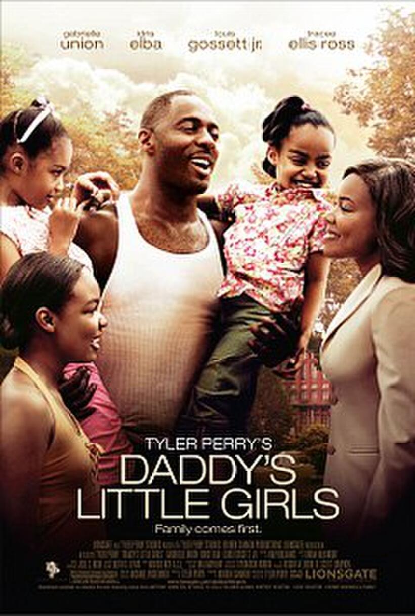 Poster art for Tyler Perry's "Daddy's Little Girls."