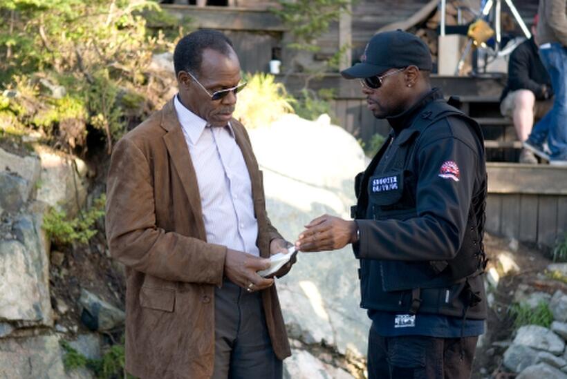 Danny Glover and Antoine Fuqua in "Shooter."