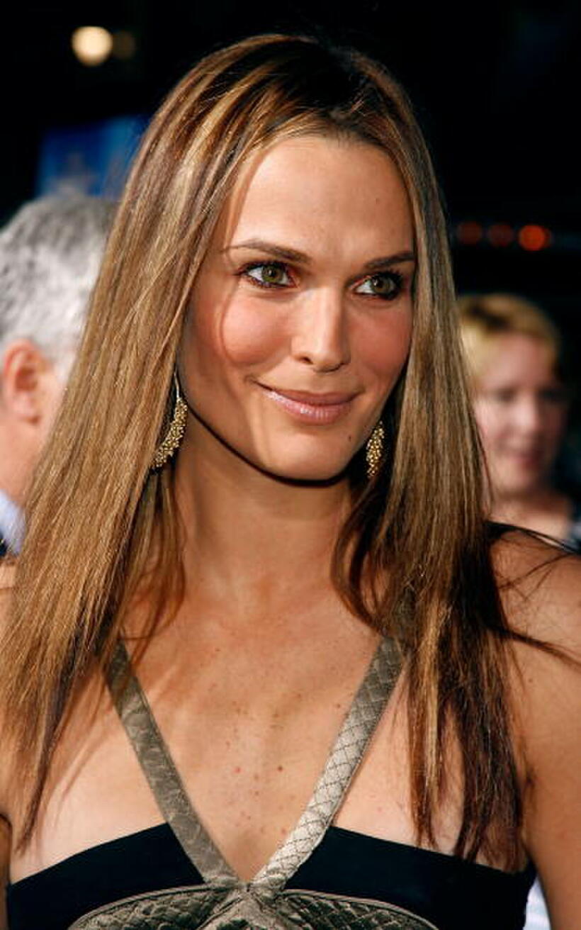 Actress Molly Sims at the L.A. premiere of "Blades of Glory."