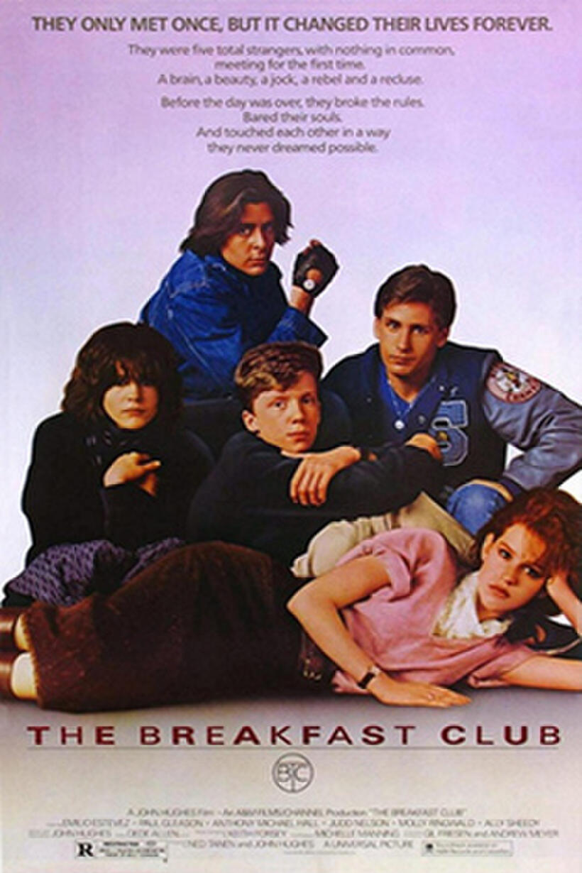 Poster art for "The Breakfast Club."
