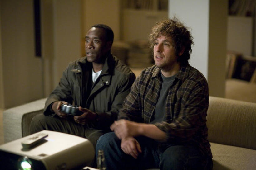 Don Cheadle and Adam Sandler in "Reign Over Me."