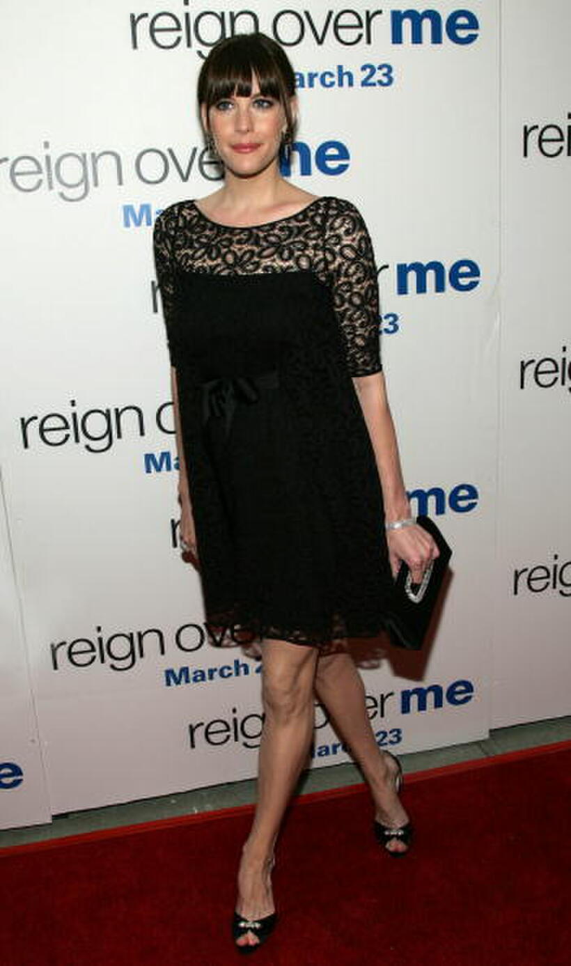 Liv Tyler at the New York premiere of "Reign Over Me" 