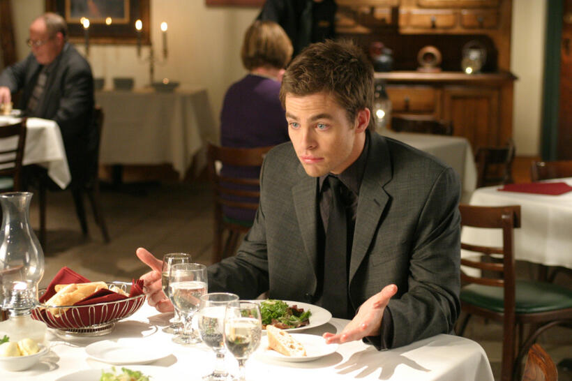 Chris Pine in "Blind Dating."