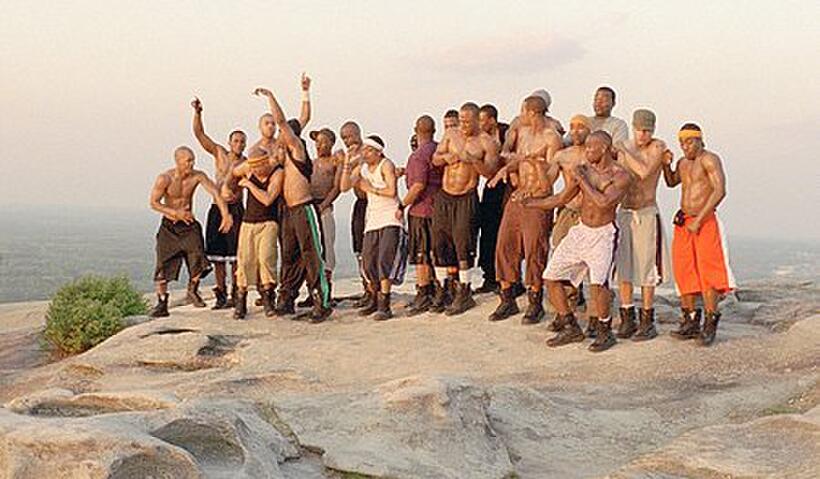 The cast in "Stomp the Yard."