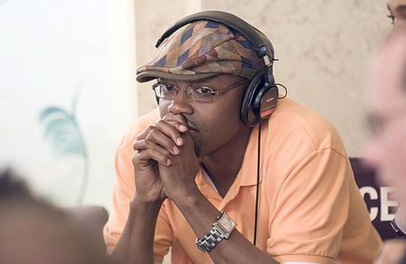 Producer Will Packer on the set of "Stomp the Yard."