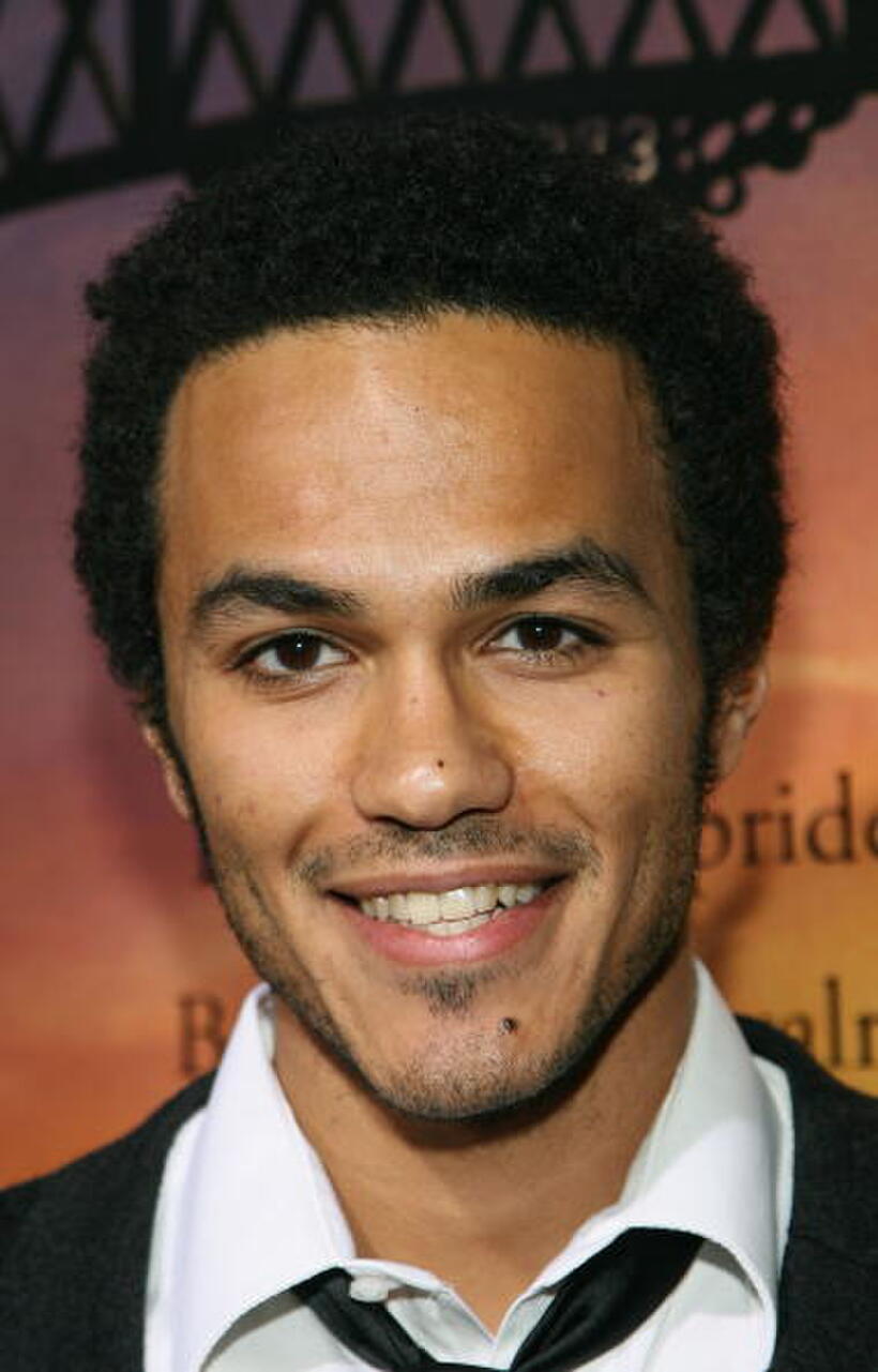 Actor Oliver Best at the L.A. premiere of "Stomp the Yard."