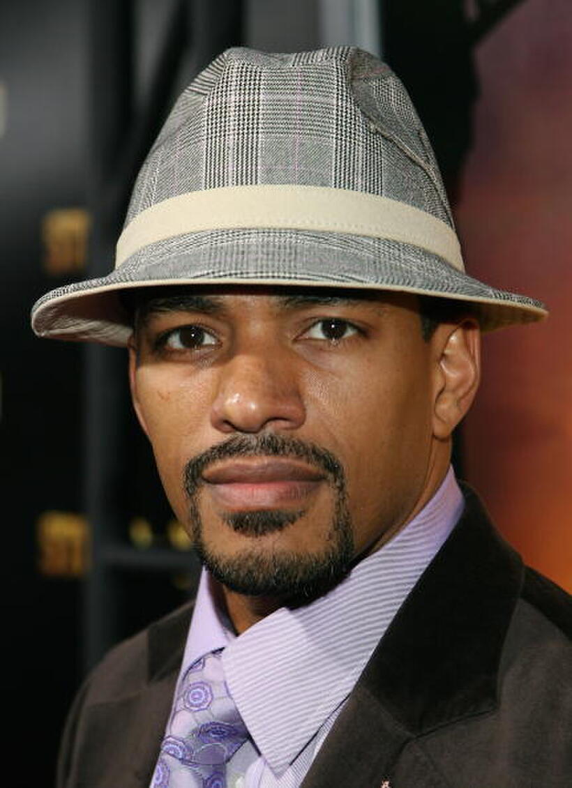 Actor Laz Alfonso at the L.A. premiere of "Stomp the Yard."