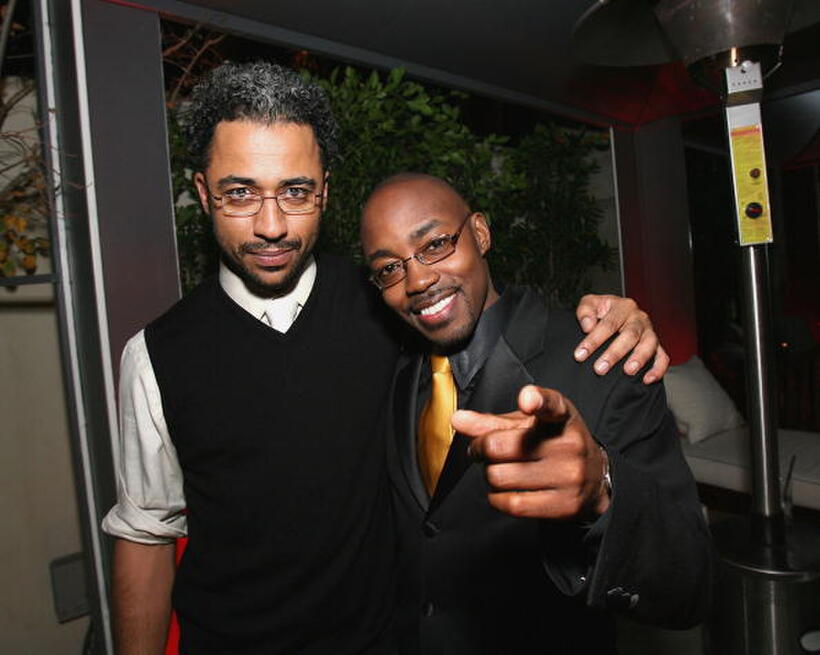 Director Sylvain White and producer Will Packer at the after party of the "Stomp the Yard" premiere in L.A.