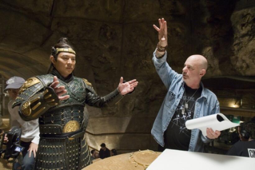 Luke Ford as Alex O'Connell in "The Mummy: Tomb of the Dragon Emperor."