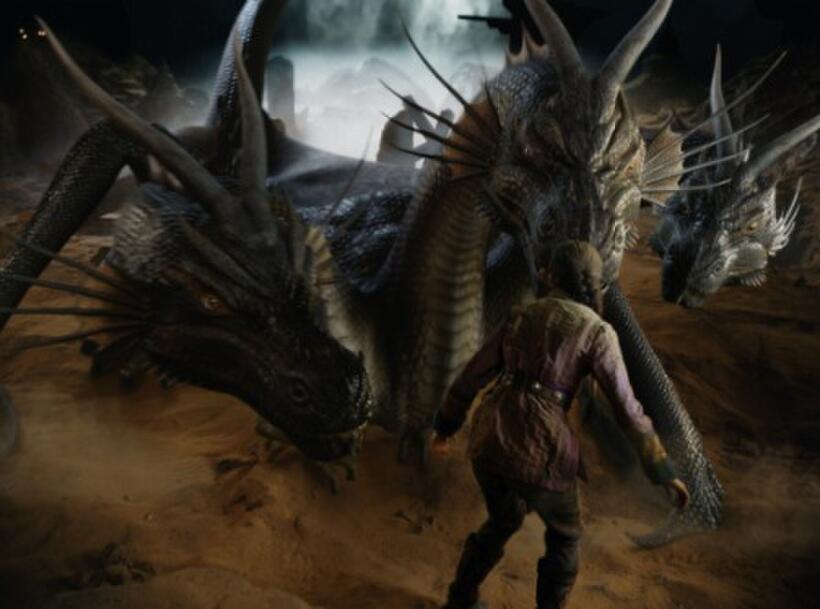 A scene from "The Mummy: Tomb of the Dragon Emperor."