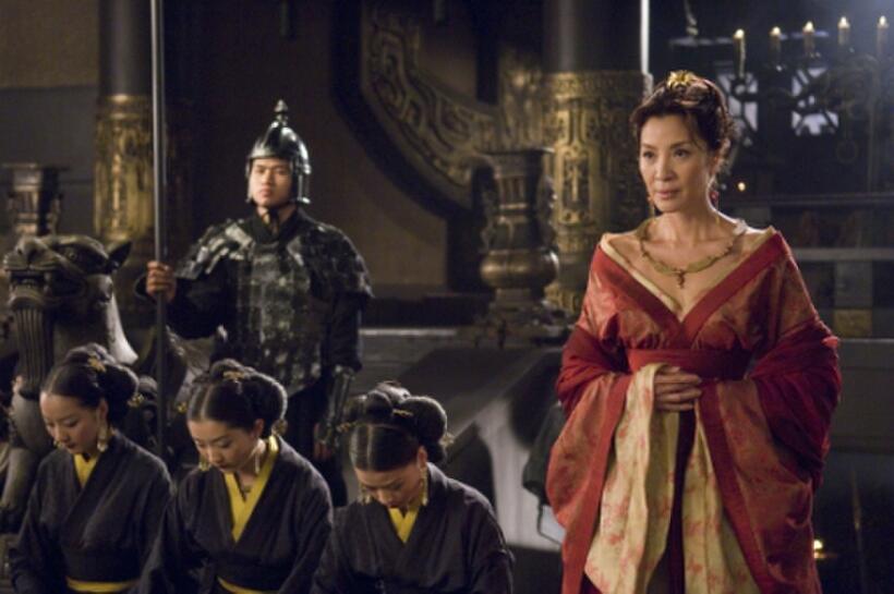 A scene from "The Mummy: Tomb of the Dragon Emperor."