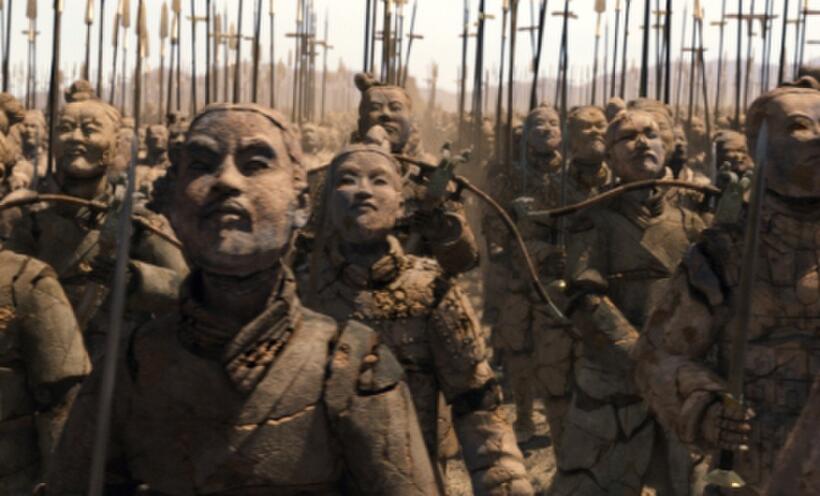 A scene from "The Mummy: Tomb of the Dragon Emperor."